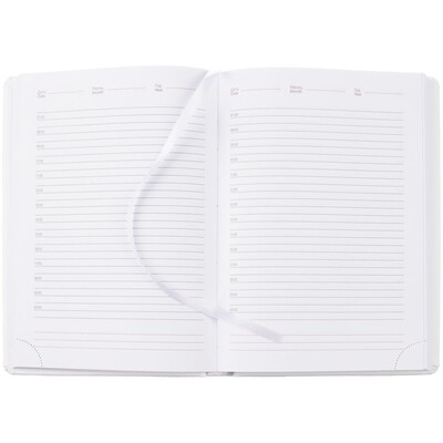 Ежедневник Prizma, недатированный, белый