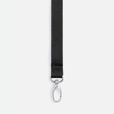 Лента для бейджа Pin, черная