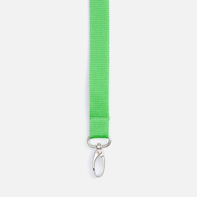 Лента для бейджа Pin, зеленая