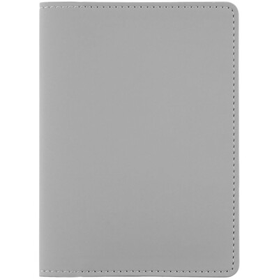 Обложка для паспорта Shall Simple, серый