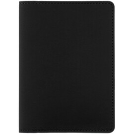 Обложка для паспорта Shall Simple, черный