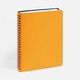 Ежедневник Spring Shall, недатированный, желтый