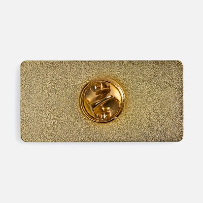 Значок Sanga Matto, золотистый глянцевый