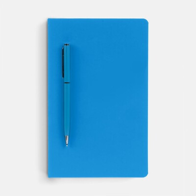 Ежедневник Magnet Shall, недатированный, голубой