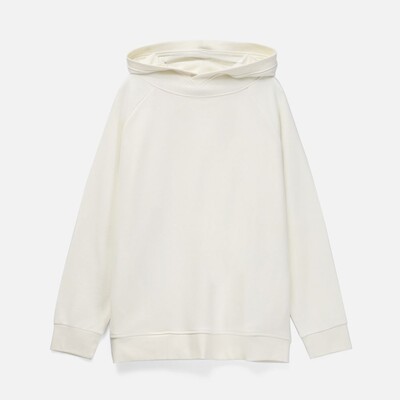 Худи унисекс H5, молочно-белое