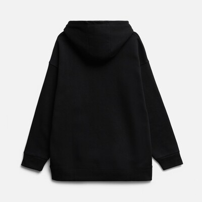 Худи оверсайз унисекс Snuggie, черное