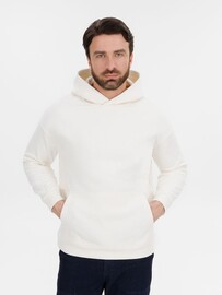 Худи оверсайз унисекс Snuggie, молочно-белое