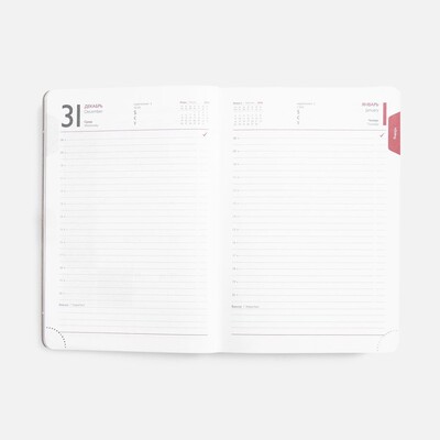 Ежедневник Faro, датированный, черный