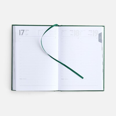 Ежедневник Baza, датированный, зеленый