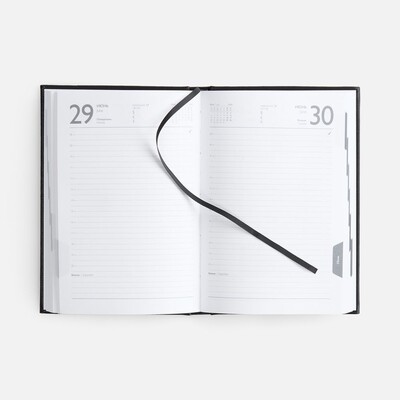 Ежедневник Baza, датированный, черный