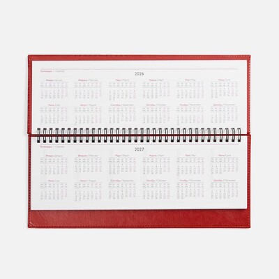 Планинг Faro, датированный, красный