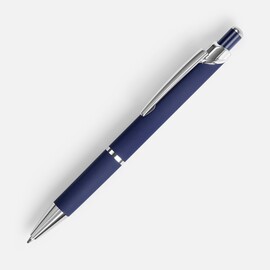 Ручка шариковая Chromos Soft Touch, синяя