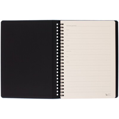 Ежедневник Spring Urban на заказ, недатированный, голубой