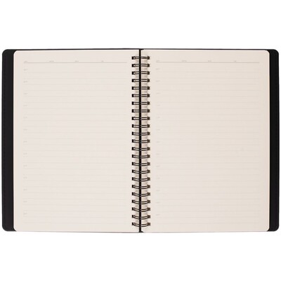 Ежедневник Spring Urban на заказ, недатированный, черный