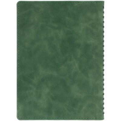 Ежедневник Spring Urban на заказ, недатированный, зеленый