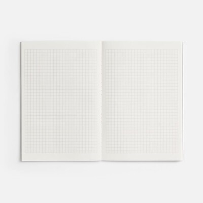 Блокнот Marco в клетку, черный