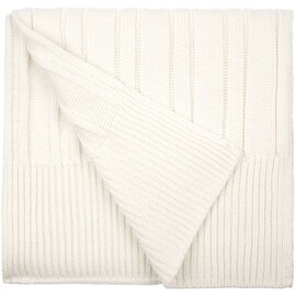Шарф Knit Beat, белый (молочный)