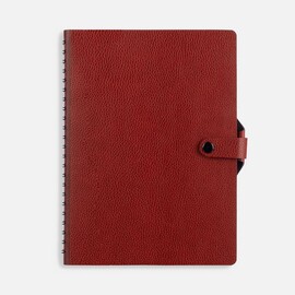 Ежедневник Strep Front на заказ, недатированный, красный