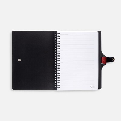 Ежедневник Strep Front на заказ, недатированный, красный