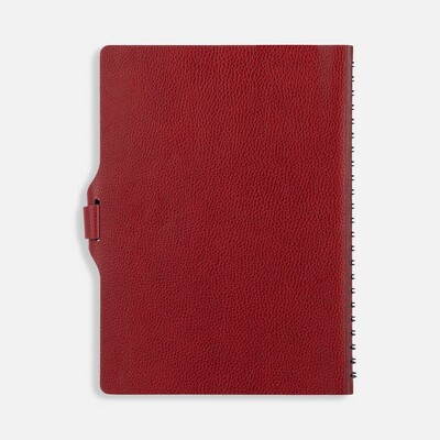 Ежедневник Strep Front на заказ, недатированный, красный