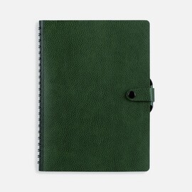 Ежедневник Strep Front на заказ, недатированный, зеленый