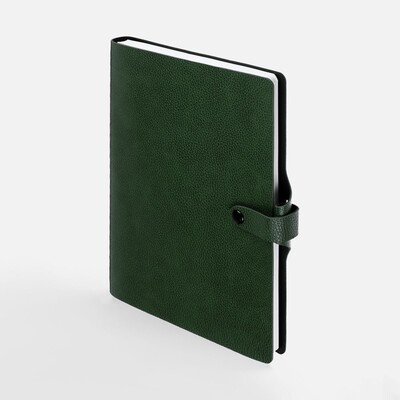 Ежедневник Strep Front на заказ, недатированный, зеленый