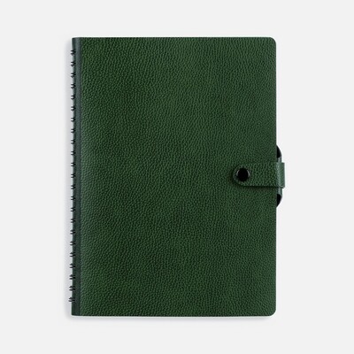 Ежедневник Strep Front на заказ, недатированный, зеленый