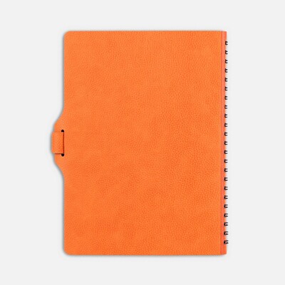 Ежедневник Strep Front на заказ, недатированный, оранжевый