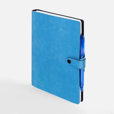 Ежедневник Strep Front на заказ, недатированный, голубой