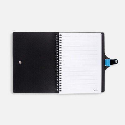 Ежедневник Strep Front на заказ, недатированный, голубой