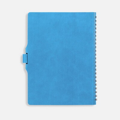 Ежедневник Strep Front на заказ, недатированный, голубой