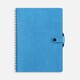 Ежедневник Strep Front на заказ, недатированный, голубой