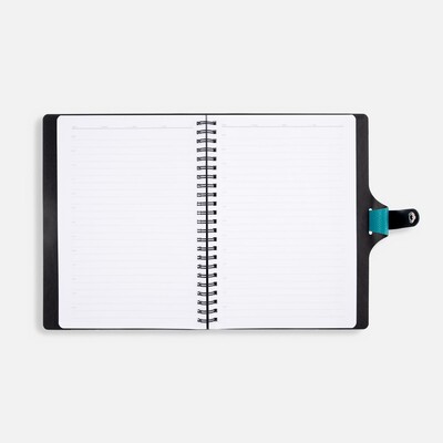 Ежедневник Strep Front на заказ, недатированный, бирюзовый