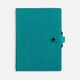 Ежедневник Strep Front на заказ, недатированный, бирюзовый