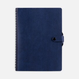 Ежедневник Strep Front на заказ, недатированный, темно-синий