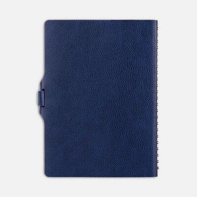 Ежедневник Strep Front на заказ, недатированный, темно-синий