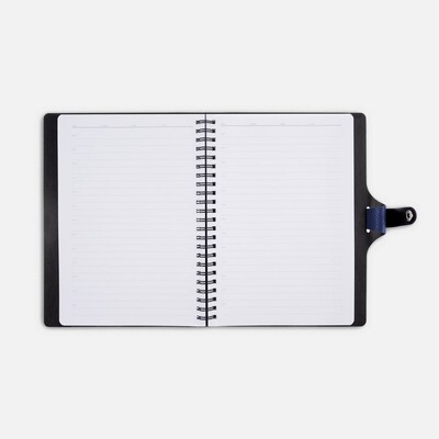 Ежедневник Strep Front на заказ, недатированный, темно-синий