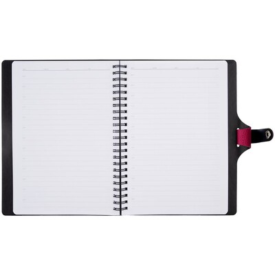 Ежедневник Strep Front на заказ, недатированный, малиновый