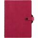 Ежедневник Strep Front на заказ, недатированный, малиновый