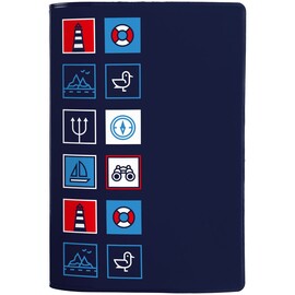 Обложка для паспорта Industry, ver.2, морская