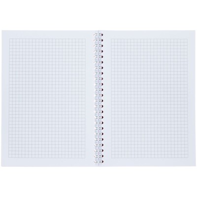 Блокнот Salvador в клетку, красный