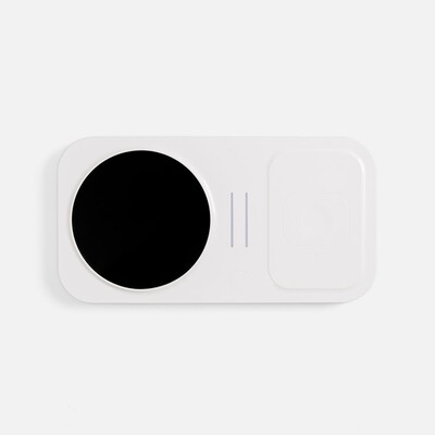 Беспроводное зарядное устройство с подогревом кружки Hot Task, белое