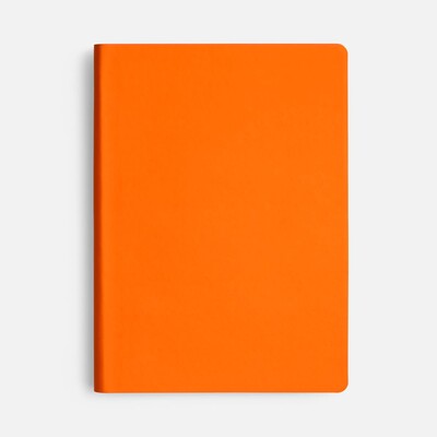 Ежедневник Flex Shall New, недатированный, оранжевый