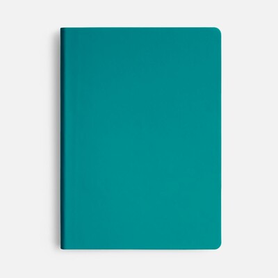 Ежедневник Flex Shall New, недатированный, бирюзовый