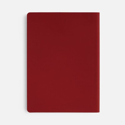 Ежедневник Flex Shall New, недатированный, красный