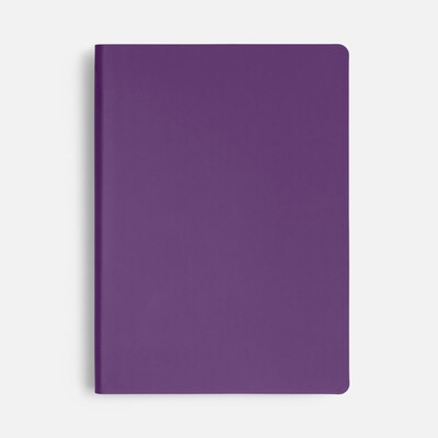 Ежедневник Flex Shall New, недатированный, фиолетовый