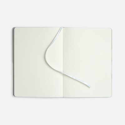 Блокнот Flex Shall ver.2, серебристый