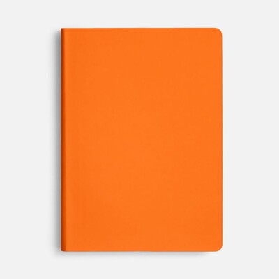 Блокнот Flex Shall ver.2, оранжевый