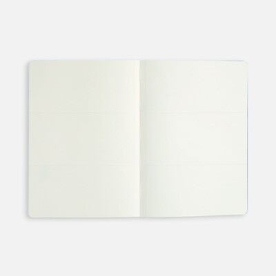 Ежедневник Doppio, недатированный, черный с серым