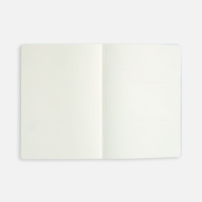 Ежедневник Doppio, недатированный, черный с красным